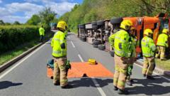 'Significant number' of sheep die in lorry crash