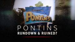 What went disastrously wrong at Pontins?