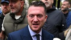 Tommy Robinson refused to give phone Pin to protect 'journalistic material'