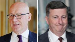 Swinney says Scottish and UK relations 'haemorrhaged' with Douglas Alexander