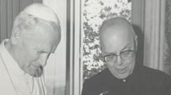 Papa João Paulo 2º e Gabriele Amorth