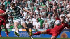 Watch: Scottish Cup - Forrest puts Celtic ahead seconds after coming on