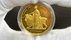 Britain's 'most beautiful coin' sold for £110,000