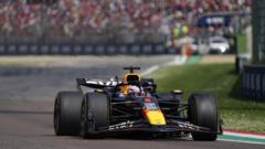 Emilia Romagna Grand Prix: Verstappen leads from Norris