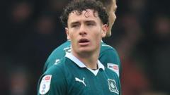 Boro's McCabe has Plymouth Argyle loan cut short
