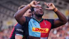 Sale to sign Harlequins hooker Jibulu