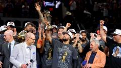 New York Knicks win NBA championship for first time in over 50 years