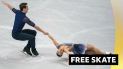 GB pair recover from fall in European Championships free skate
