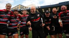Cattle encouraged by Cornish Pirates preparations