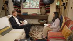 Six key moments from Prince Harry's BBC interview