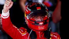 Sainz wins in Australia after Verstappen retires
