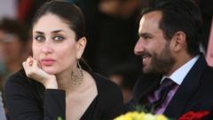 Kareena Kapoor iyo Saif Ali Khan waxay is guursadeen 2012-kii.
