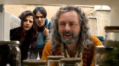 Michael Sheen stars in comedy about UFOs after claiming he saw one over hometown