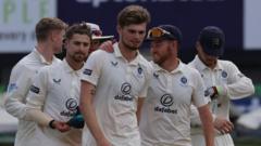 Middlesex win by innings against Leicestershire