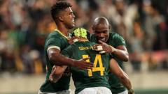 How Did South Africa Dominate Italy 45-0 Despite an Early Red Card?