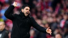 'I'm very, very angry' - Arteta after Arsenal hopes suffer 'big blow'