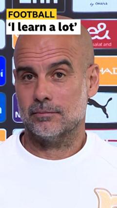 Guardiola enjoys watching Arsenal