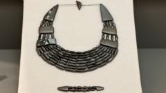 Bronze age jewellery restored to glory after 4,000 years