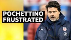 'I'm the USA coach!' - Pochettino upset by reporter's question 