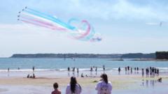 Devon celebrates 10th anniversary airshow