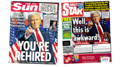 The Papers: 'You're rehired' and 'Well, this is awkward!'