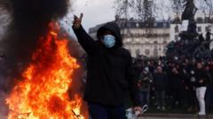 десети дан протеста у паризу