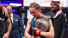 Ditcheva first British woman to win MMA world title as Loughnane beaten