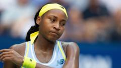 Gauff splits with coach Gilbert