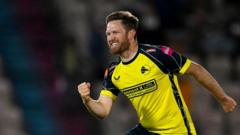 Dawson stars as Hampshire beat Sussex in T20 Blast