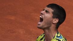 Alcaraz digs deep to avoid Madrid upset