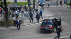 Slovak PM in hospital after being shot in assassination attempt