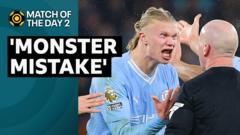 'An absolute shocker' - How did Man City referee error happen?