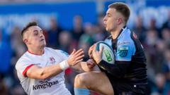 URC – Cardiff score try to lead Ulster – video & text