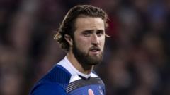 Bath’s De Glanville out with fractured foot