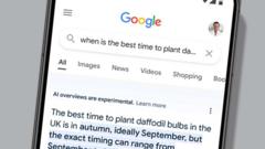 Google using AI to create search answers in UK trial