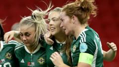 Magill nets twice as Northern Ireland beat Albania
