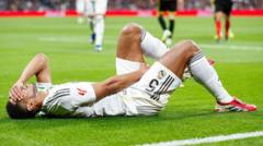 Bellingham suffers injury on Real duty