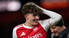 How history-maker Dowman stole show for Arsenal