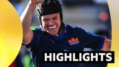 Highlights: Edinburgh score seven tries to beat Ulster and seal last-eight spot