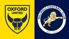 Pick of the stats: Oxford United v Millwall