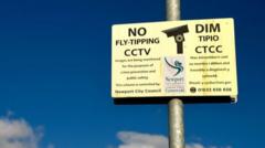 Dumped asbestos and an oven in a tree - life in 'fly-tipping capital'