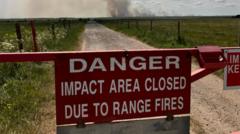 Could Military Drills Be Behind the Surge of Wildfires in the UK?
