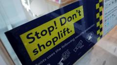 Shoplifting hits record high in England and Wales
