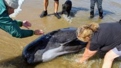 What Caused the Whale to Stranded and Die on the Beach?