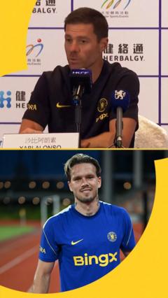 Alonso on Mudryk's first day back with Chelsea squad