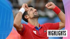 ‘Brilliant’ Djokovic reaches men’s singles final