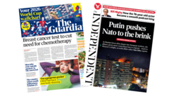 The Papers: 'Putin pushes Nato to brink' and 'groundbreaking' breast cancer test