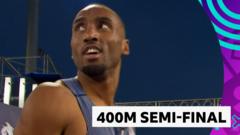 'That's not what he wants' Hudson-Smith second in 400m semi-final