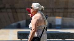 Spain records hottest June ever as heatwave grips Europe