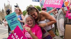 MPs back assisted dying bill in historic Commons vote
